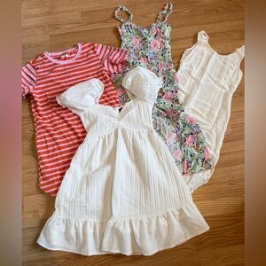 Set of 4 Size XS Dresses